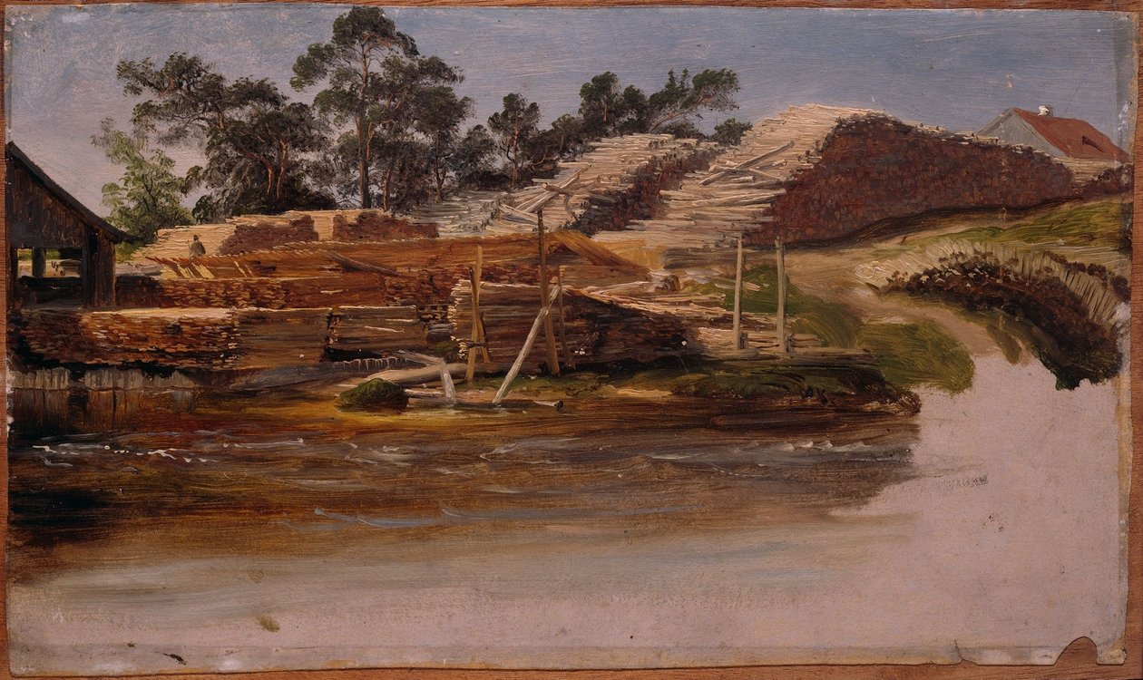 Holzlager de Thomas Fearnley