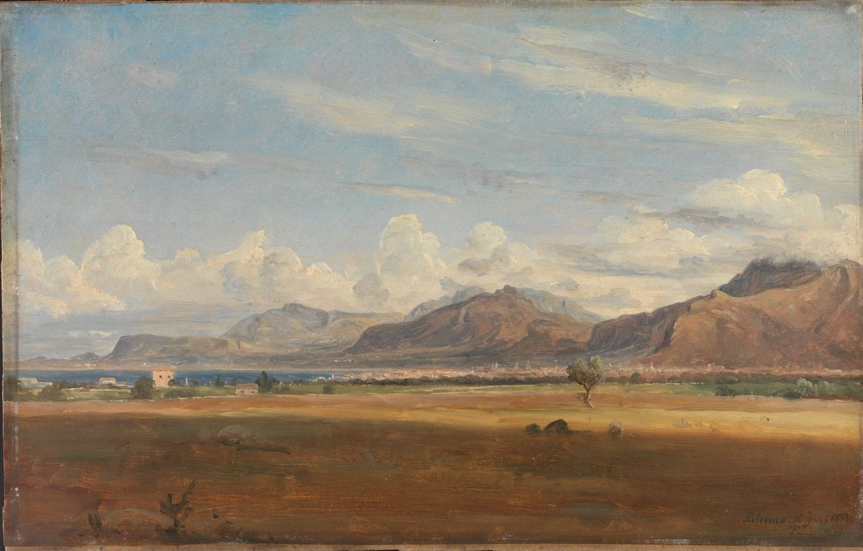 Vista de Palermo de Thomas Fearnley