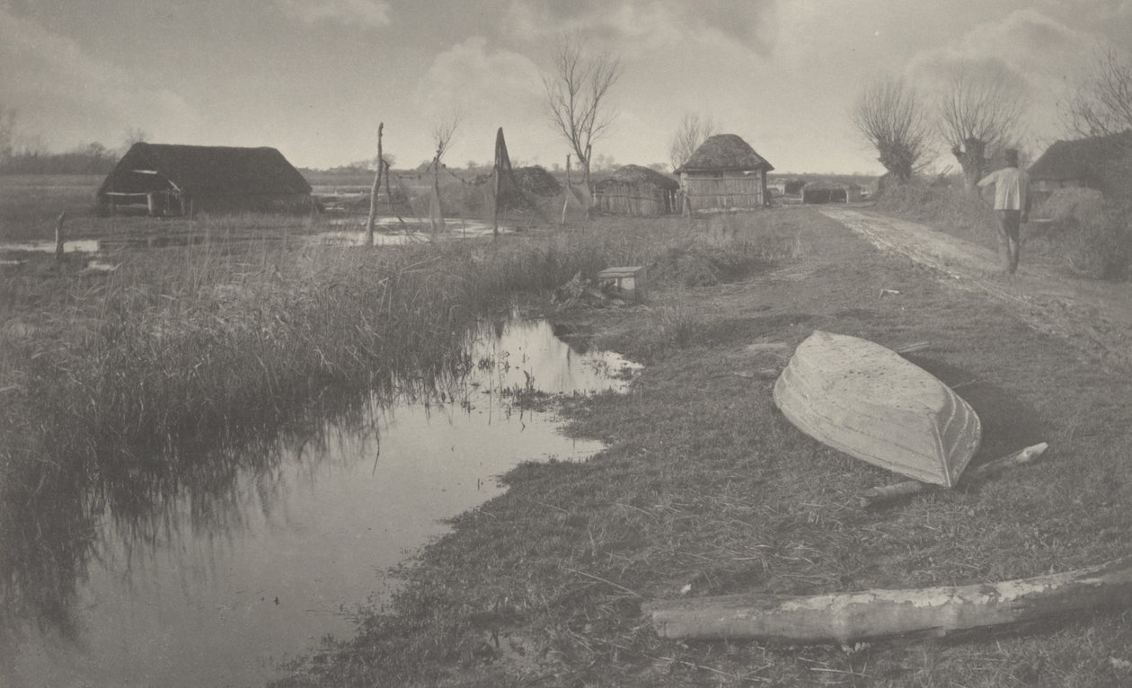 Entre a terra e a água, 1886 (foto) de Thomas Frederick Goodall