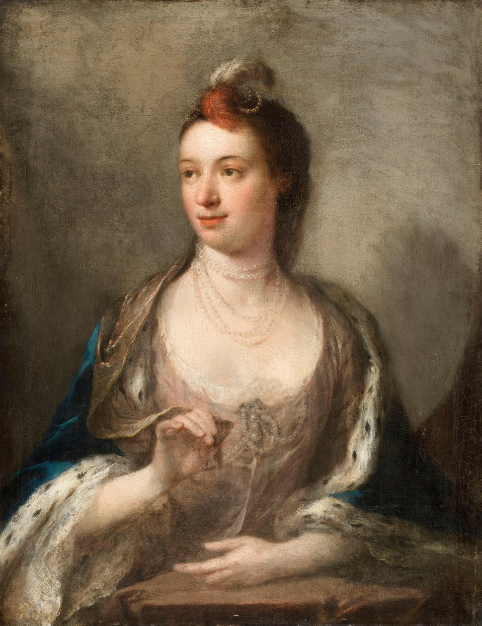 Retrato de Susannah Walker de Thomas Frye