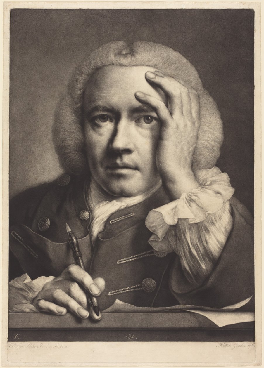 Autorretrato de Thomas Frye