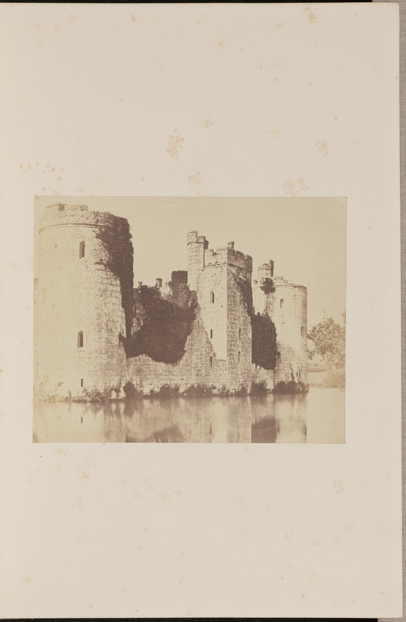 Castelo de Bodiam, Sussex, a partir do Sudeste de Thomas G. Mackinlay