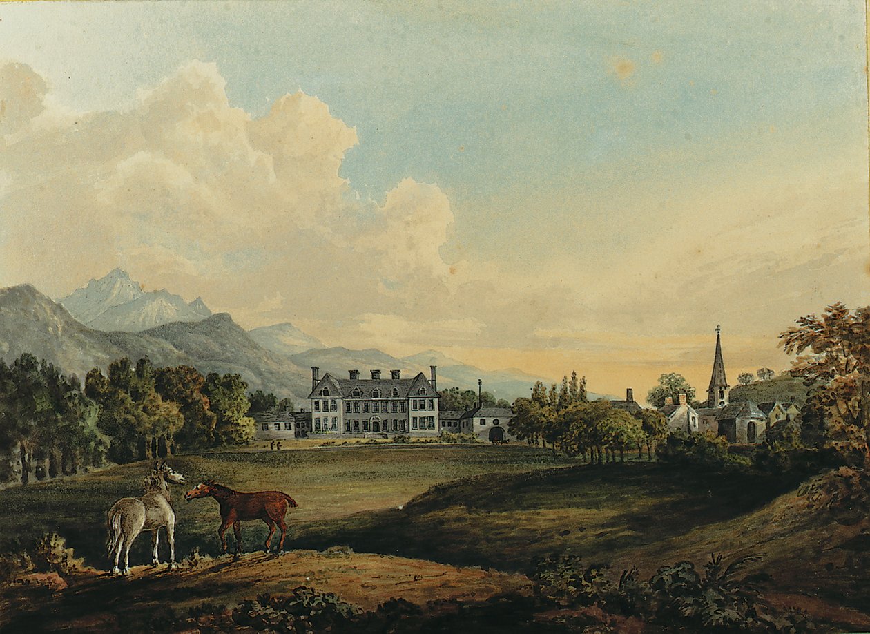 Vistas em Killarney: Lord Kenmare "s House de Thomas Gage
