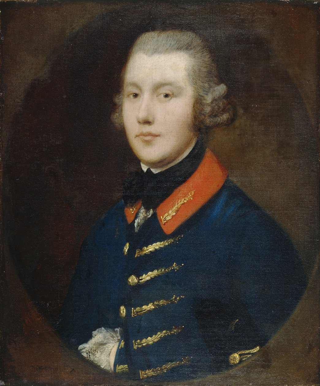 Um jovem cavalheiro, c.1760-65 (óleo sobre tela) de Thomas Gainsborough