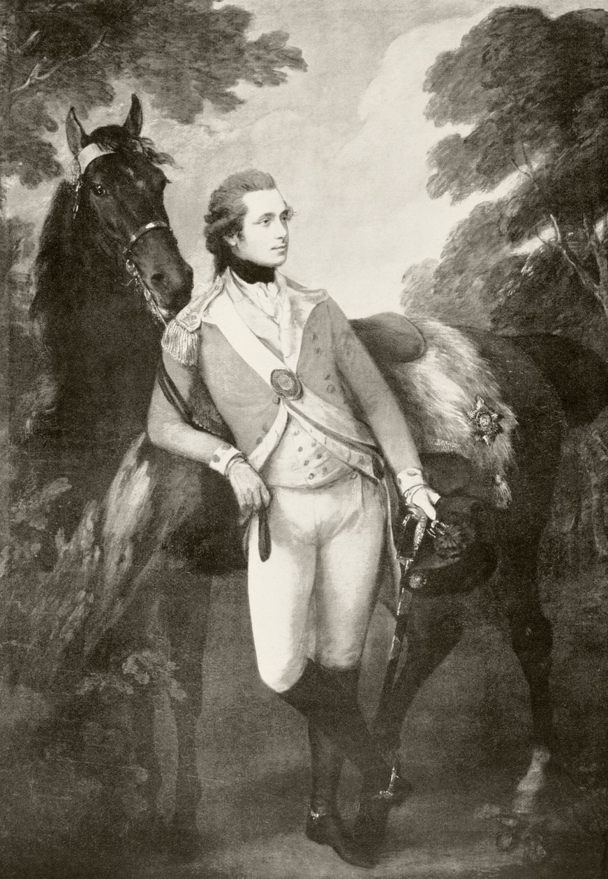 Anthony St Leger (lito) de Thomas Gainsborough