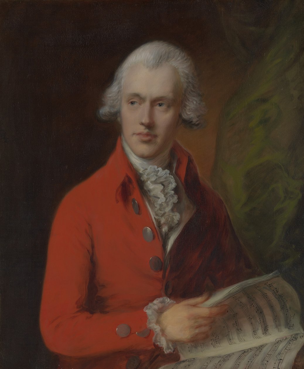 Charles Rousseau Burney 1747-1819, ca. 1780 de Thomas Gainsborough