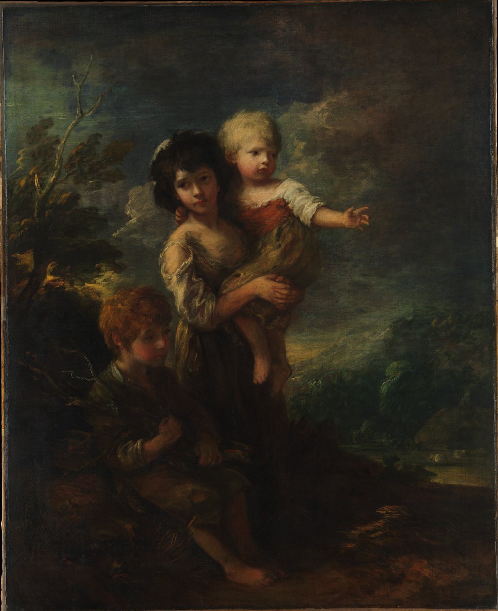 Crianças na Casa de Campo (The Wood Gatherers) de Thomas Gainsborough