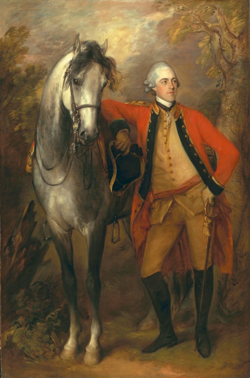 Edward, Visconde Ligonier, 1770 de Thomas Gainsborough