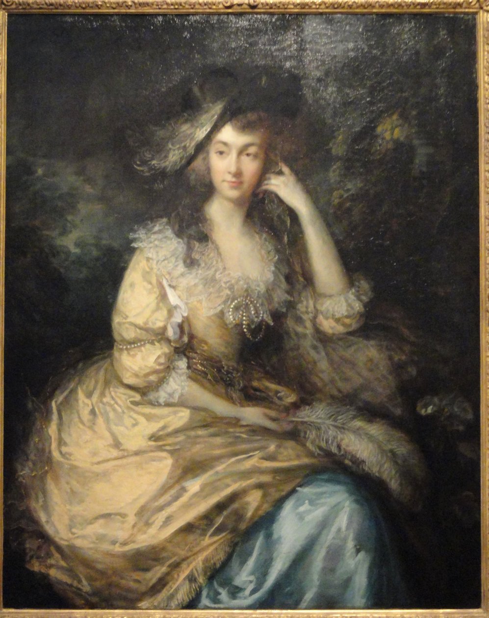 Frances Susanna, Lady de Dunstanville, de Thomas Gainsborough, c. 1786 - Galeria de Arte Corcoran - DSC01332 de Thomas Gainsborough