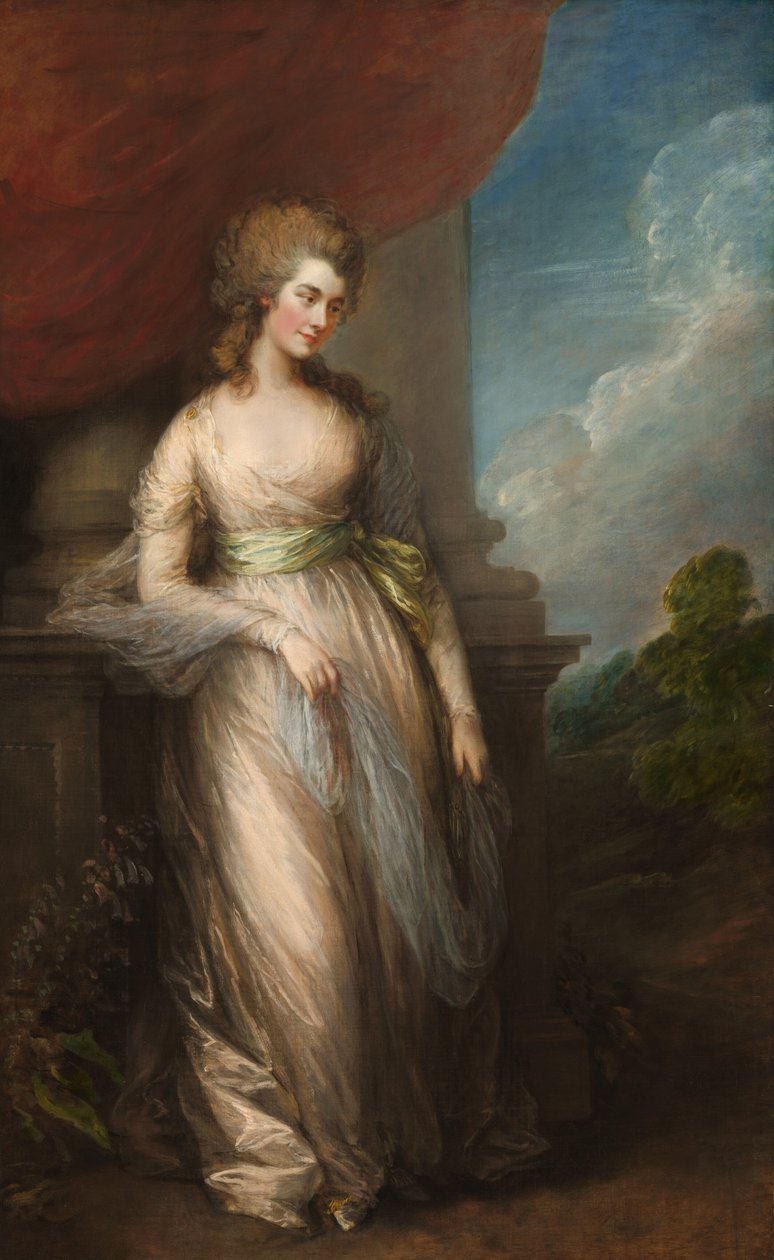 Georgiana, Duquesa de Devonshire, 1783. de Thomas Gainsborough