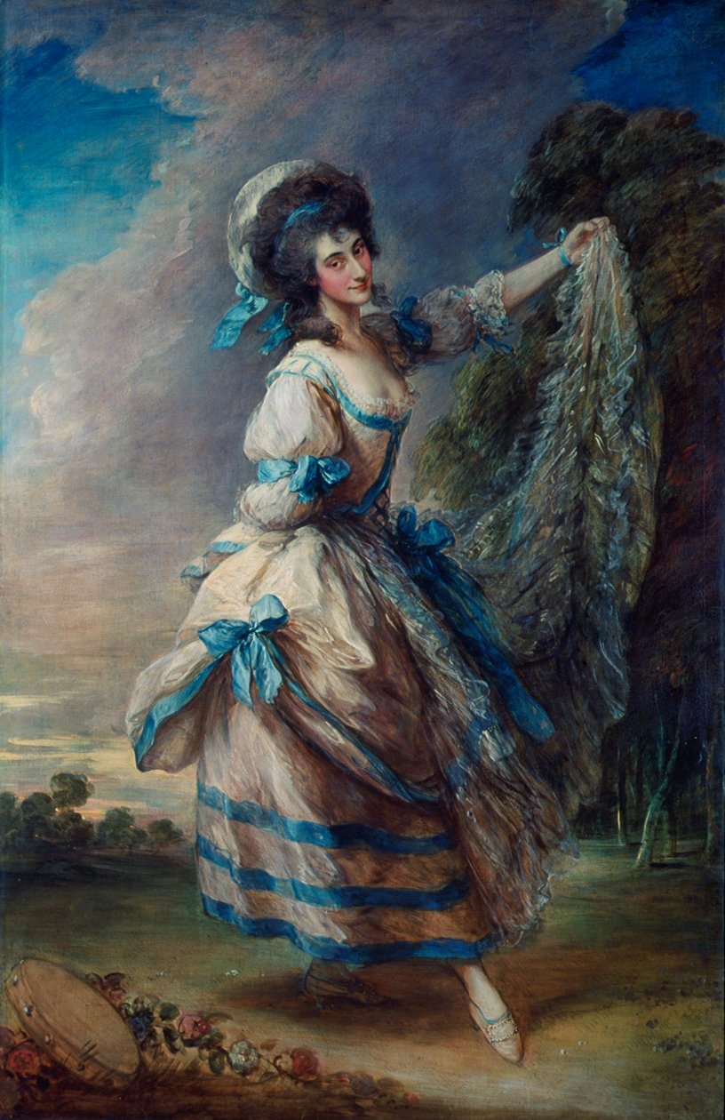 Giovanna Baccelli, 1782 de Thomas Gainsborough