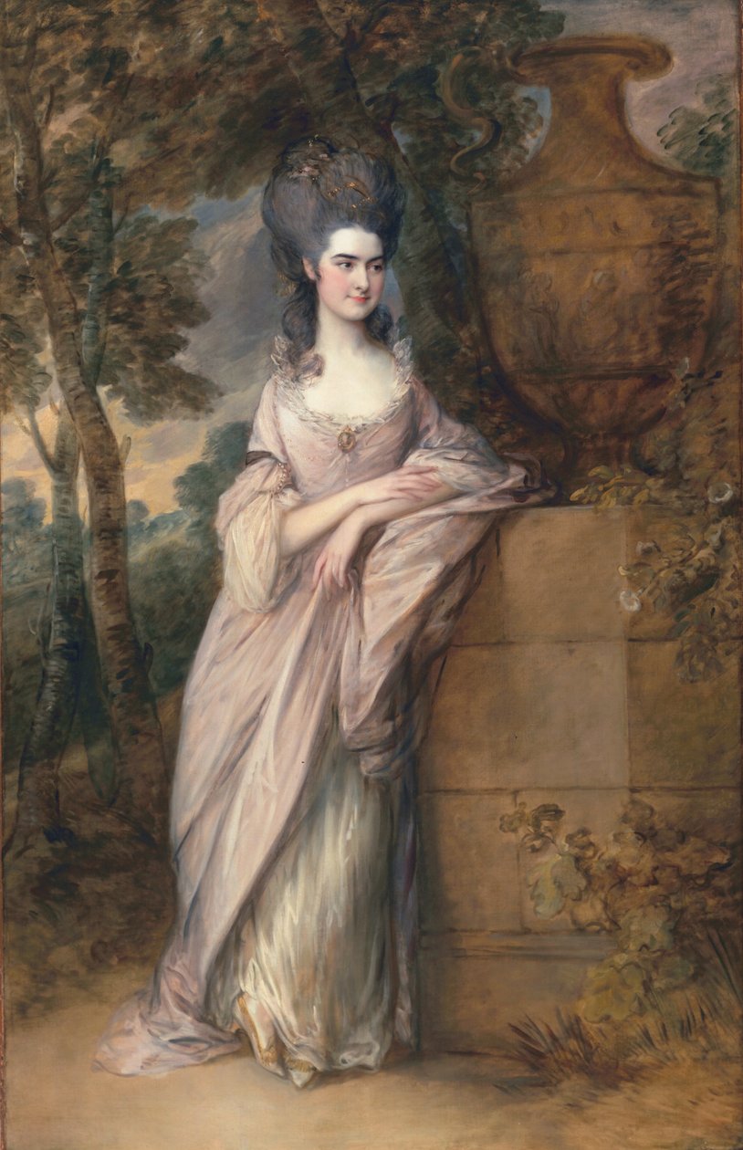 Henrietta Read, depois Henrietta Meares, c.1777 de Thomas Gainsborough
