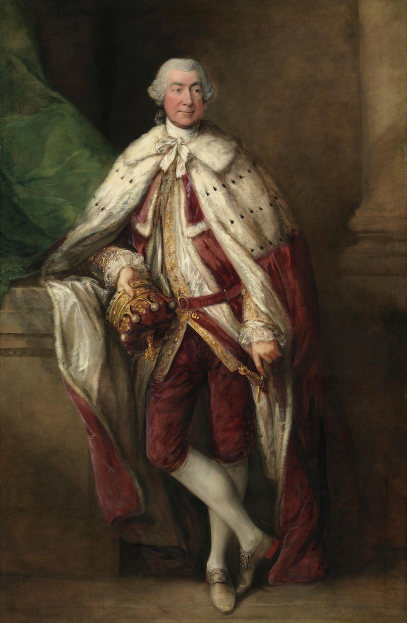 James, 8.º conde de Abercorn de Thomas Gainsborough