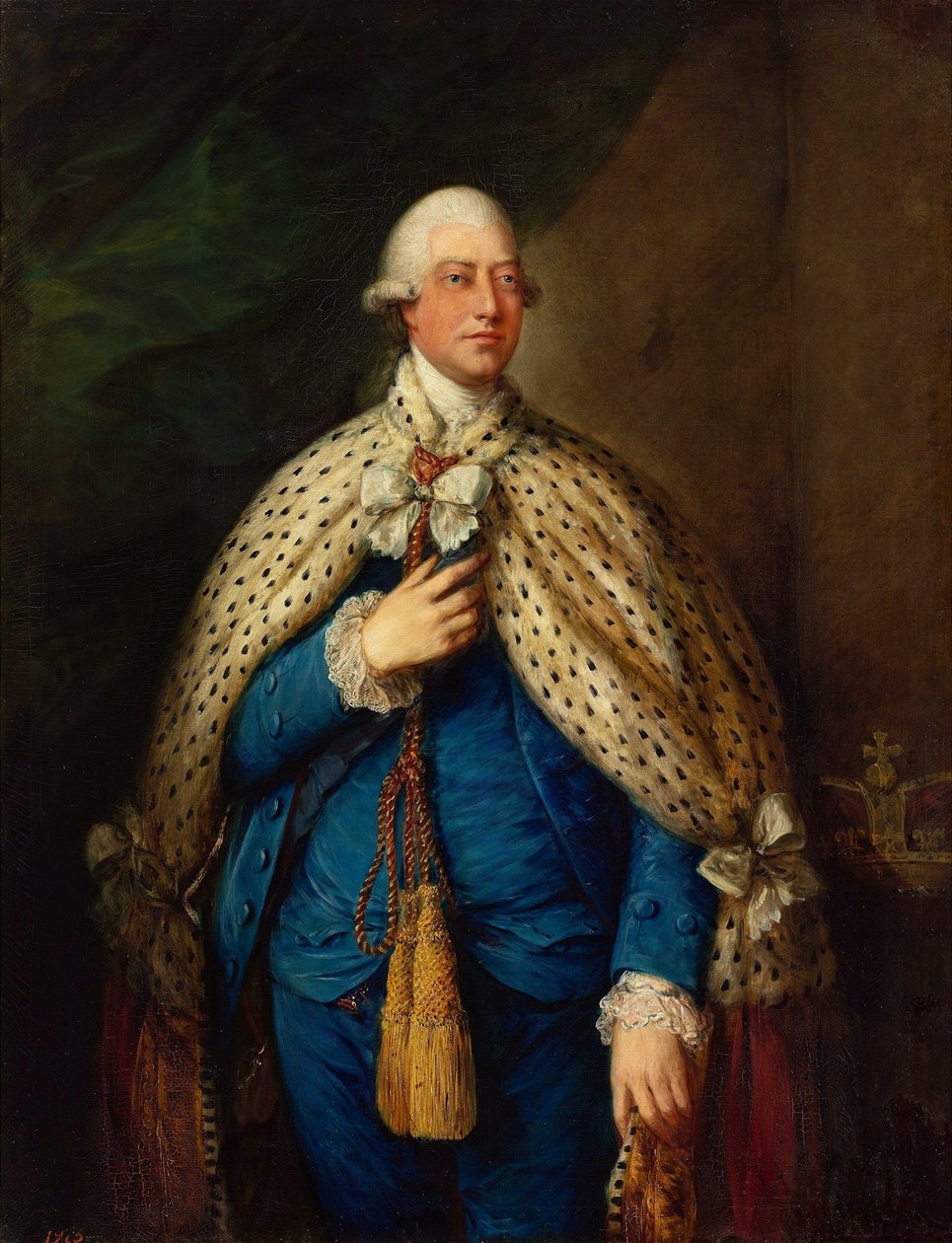 Rei George III do Reino Unido 1738-1820, 1785. de Thomas Gainsborough