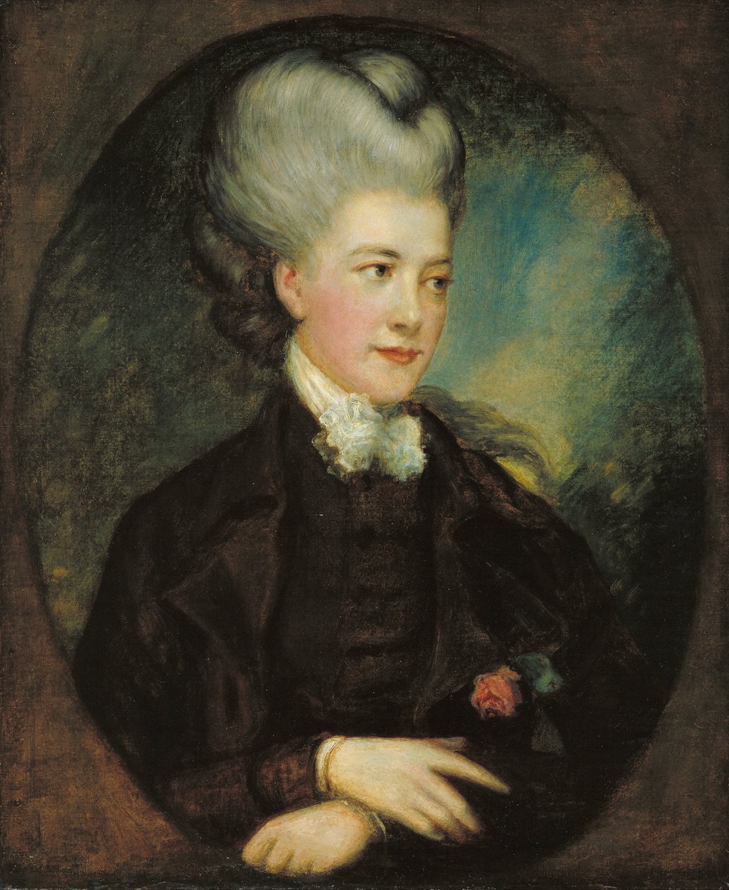 Lady Georgiana Poyntz, condessa Spencer (?) de Thomas Gainsborough