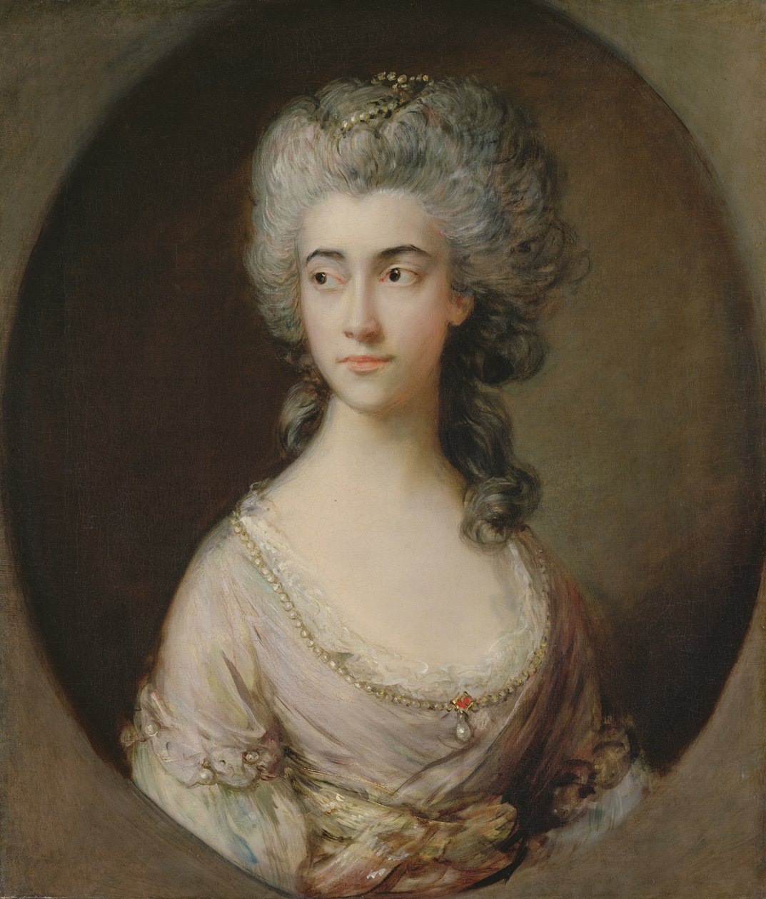Mary Heberden, c.1777 (óleo sobre tela) de Thomas Gainsborough