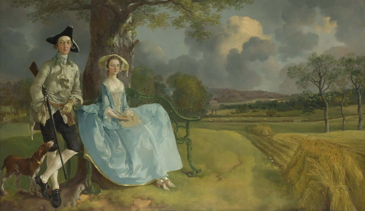 Sr. e Sra. Andrews, 1750 de Thomas Gainsborough