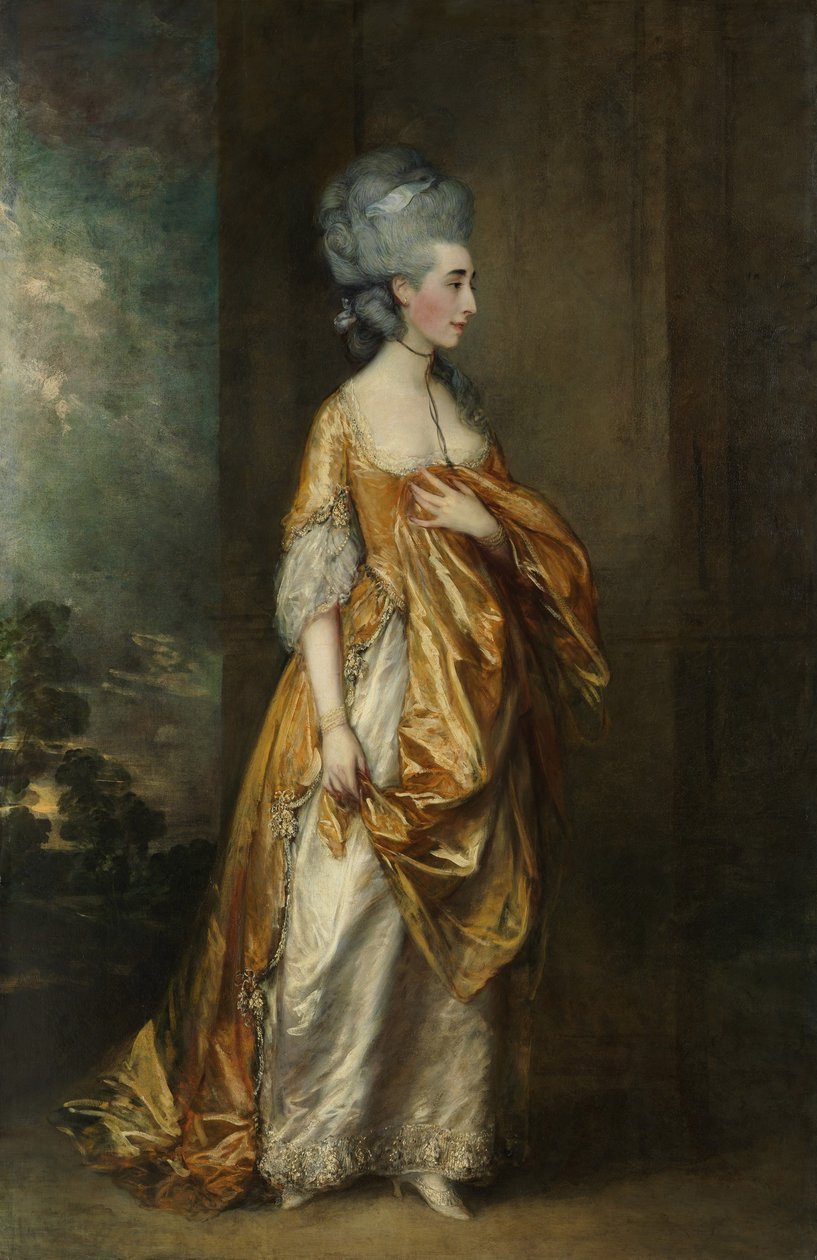 Sra. Grace Dalrymple Elliott de Thomas Gainsborough