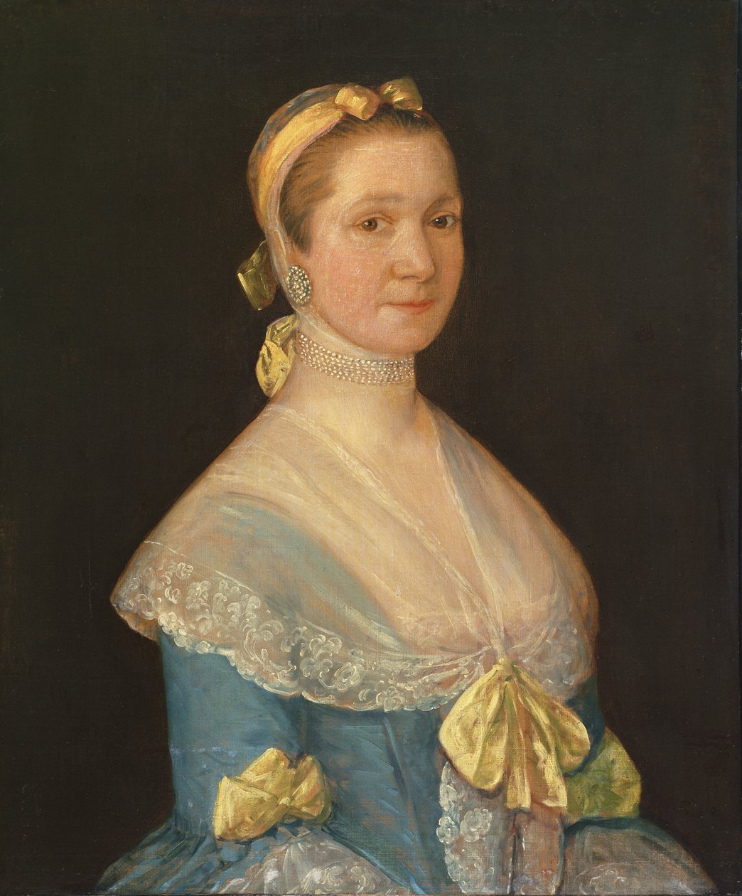 Sra. Prudence Rix (1708-83) c.1756 (óleo sobre tela) de Thomas Gainsborough