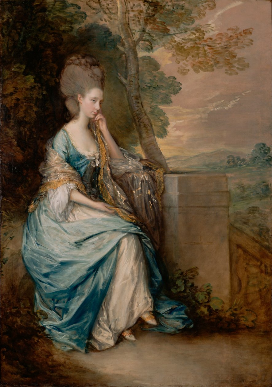 Retrato de Anne, Condessa de Chesterfield de Thomas Gainsborough