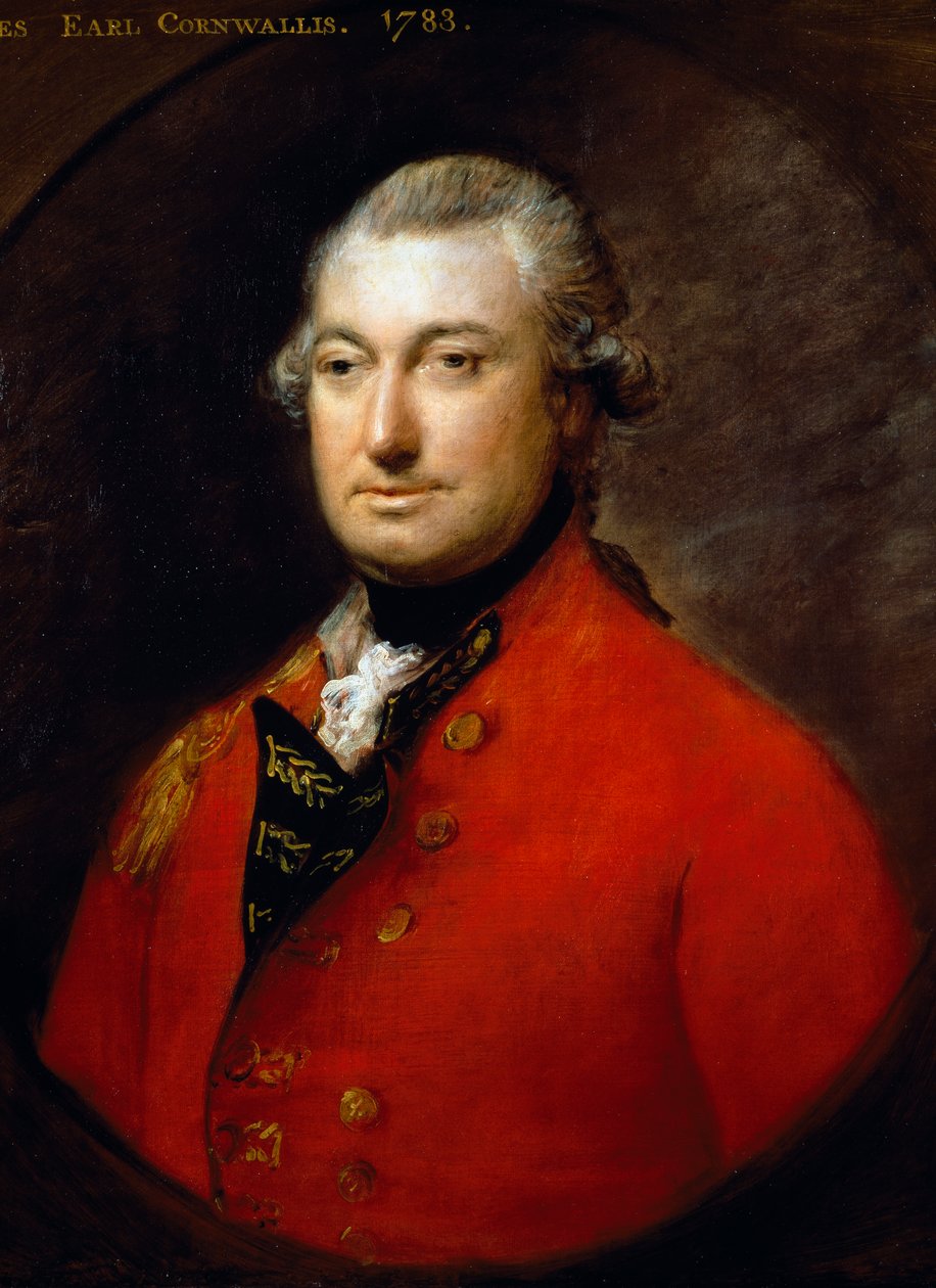 Retrato de Charles Cornwallis (Londres de Thomas Gainsborough