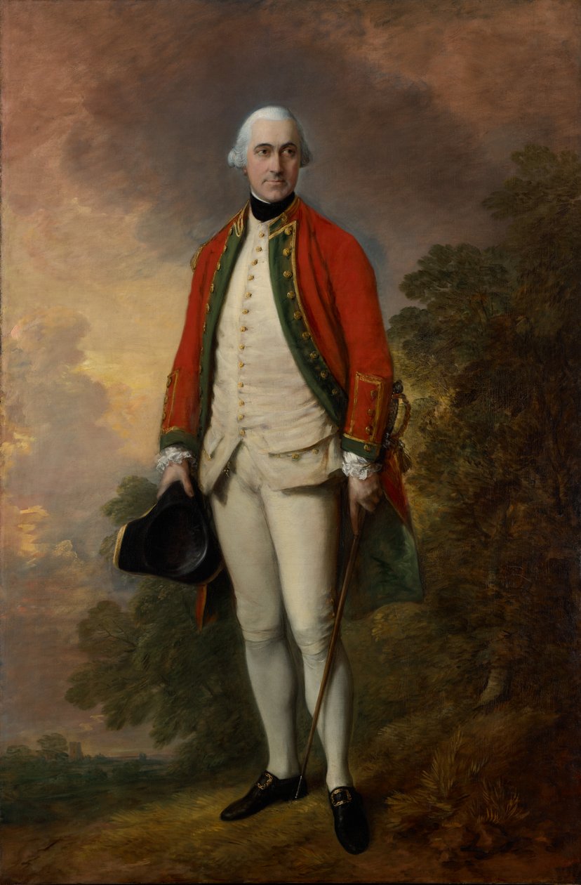 Retrato de George Pitt, Primeiro Barão Rivers de Thomas Gainsborough