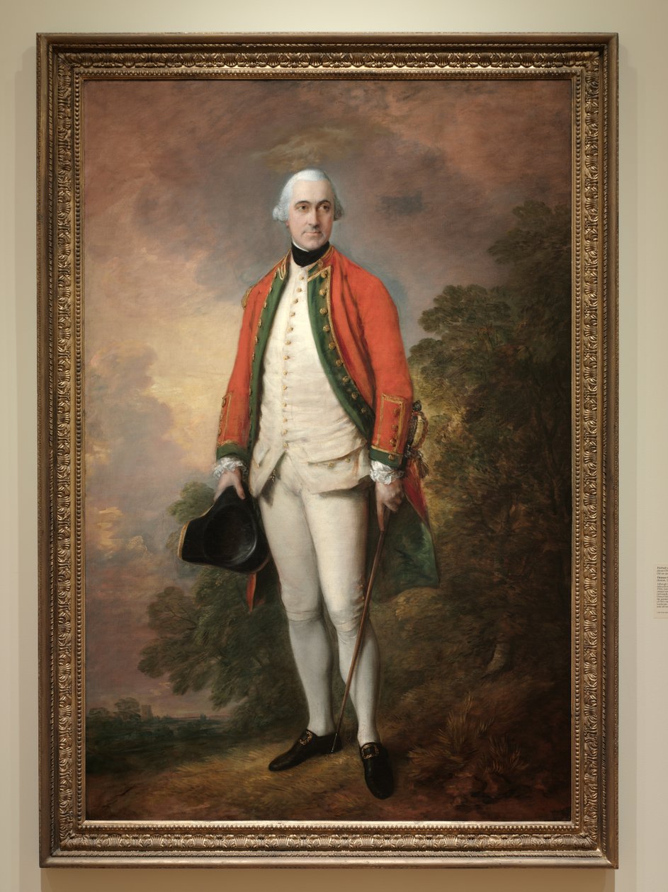 Retrato de George Pitt, Primeiro Lorde Rivers, c.1768-1769 de Thomas Gainsborough