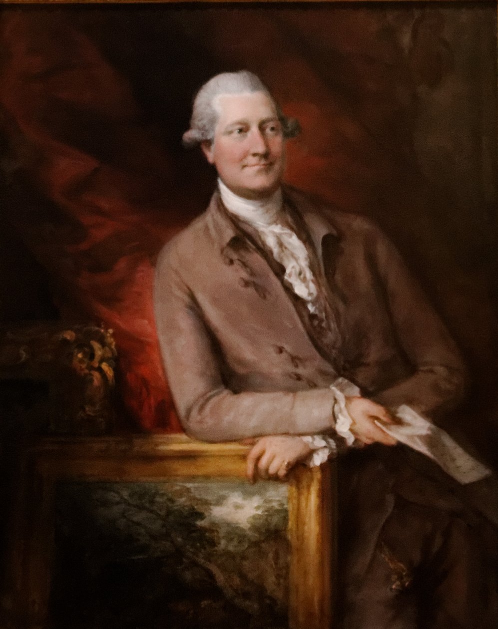 Retrato de James Christie (1730 - 1803) de Thomas Gainsborough