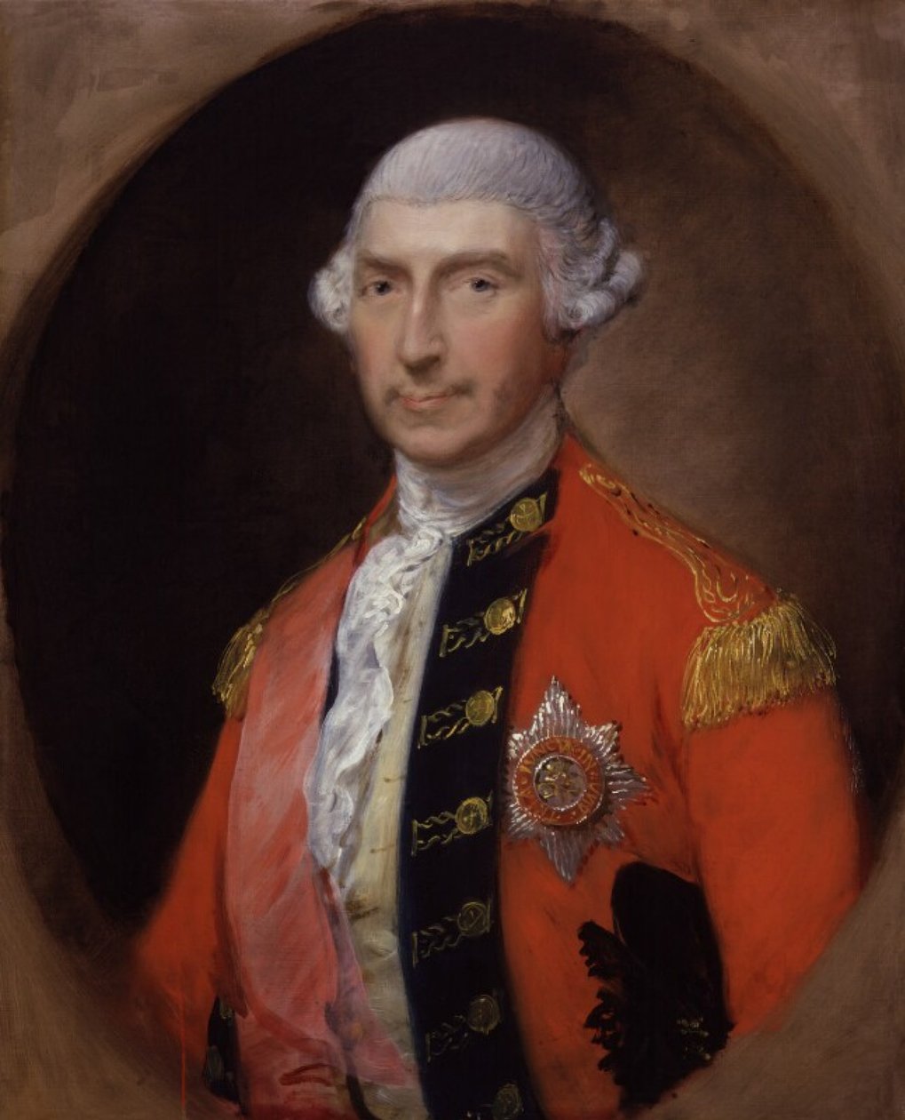 Retrato de Jeffery Amherst, 1º Barão Amherst (1717-1797), Marechal de Campo de Thomas Gainsborough