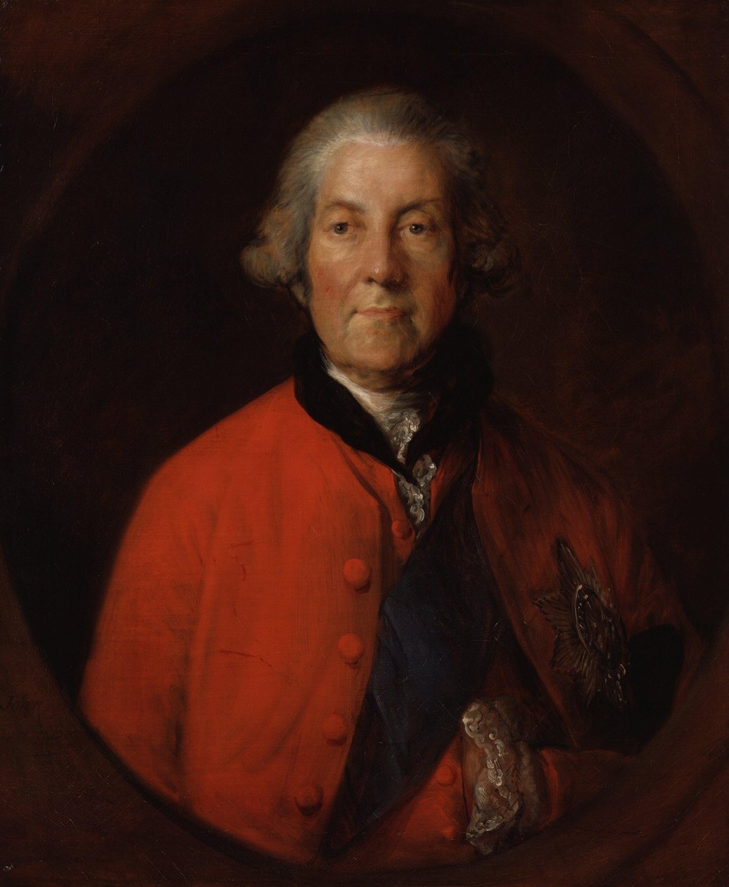 Retrato de John Russell, 4º Duque de Bedford (1710-1771) de Thomas Gainsborough