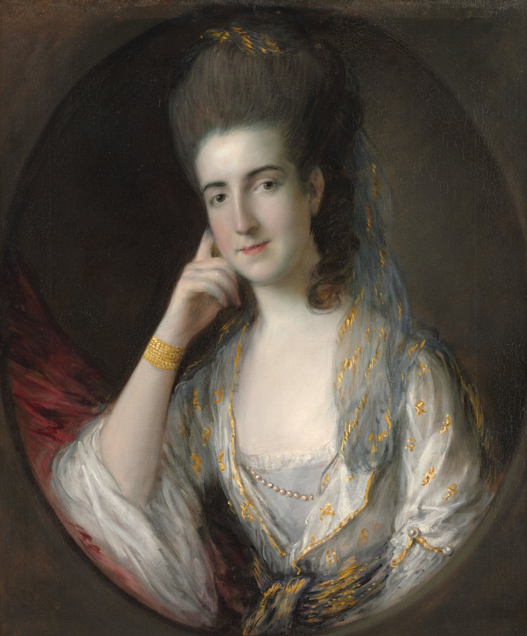 Retrato de Mary Wise, c.1776 (óleo sobre tela) de Thomas Gainsborough