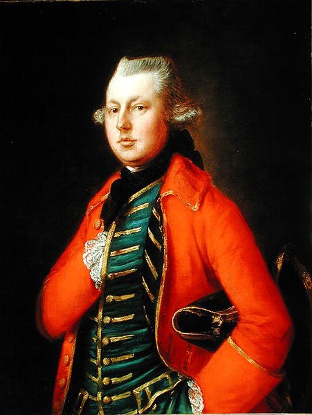 Retrato do Sr. Cola de Brookhill, c.1760 (óleo sobre tela) de Thomas Gainsborough