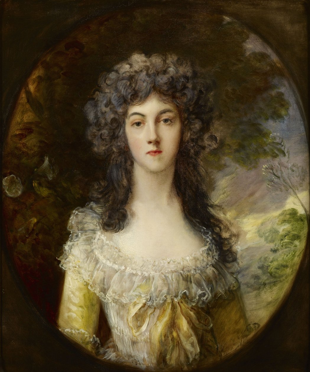 Retrato da Sra. Charles Hatchett de Thomas Gainsborough