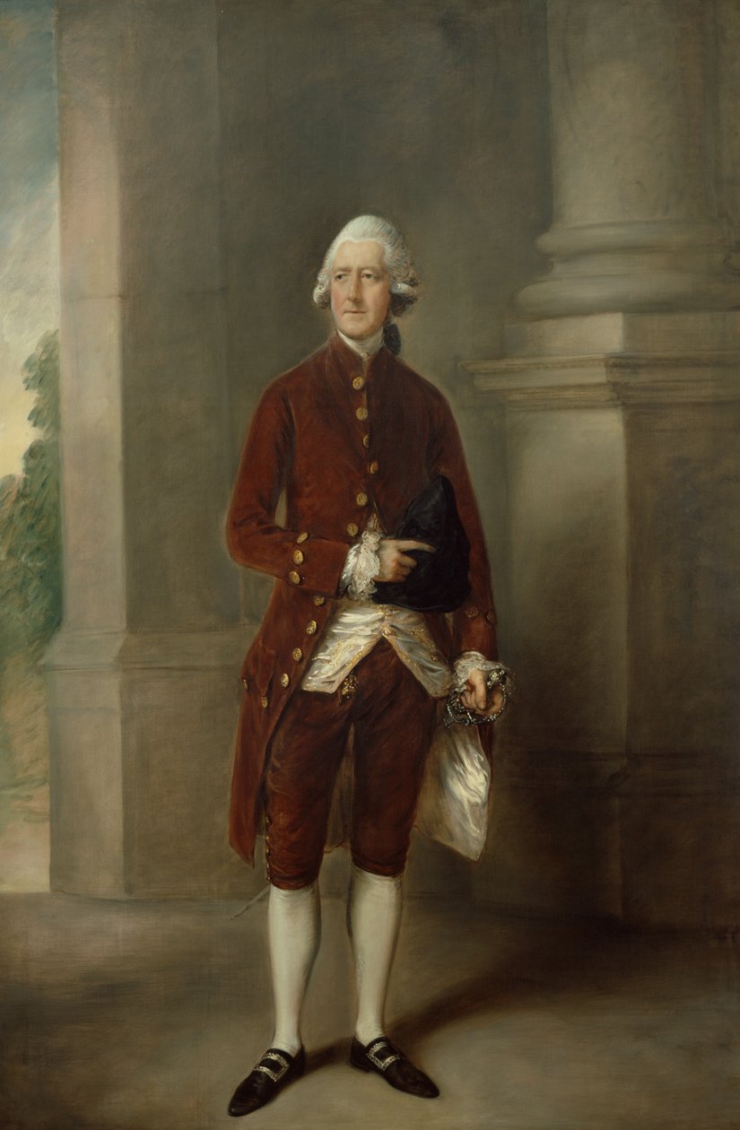 Retrato de Sir Charles Gould de Thomas Gainsborough