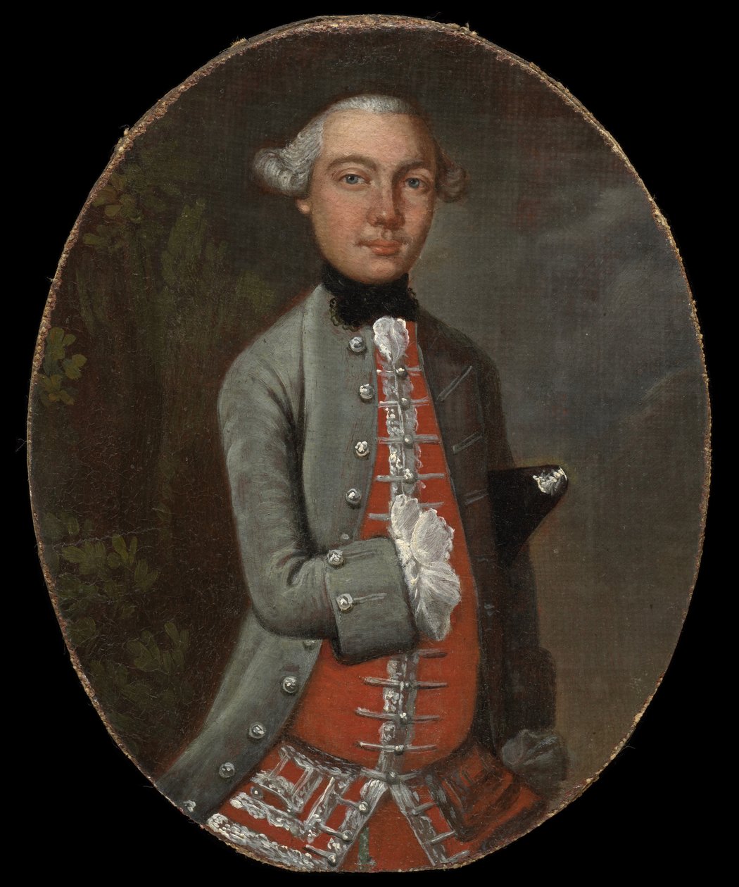 Retrato de um cavalheiro, c.1745-48 de Thomas Gainsborough