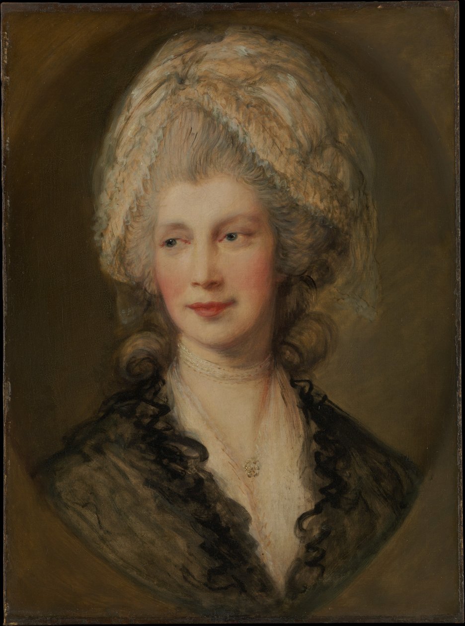Rainha Charlotte de Thomas Gainsborough