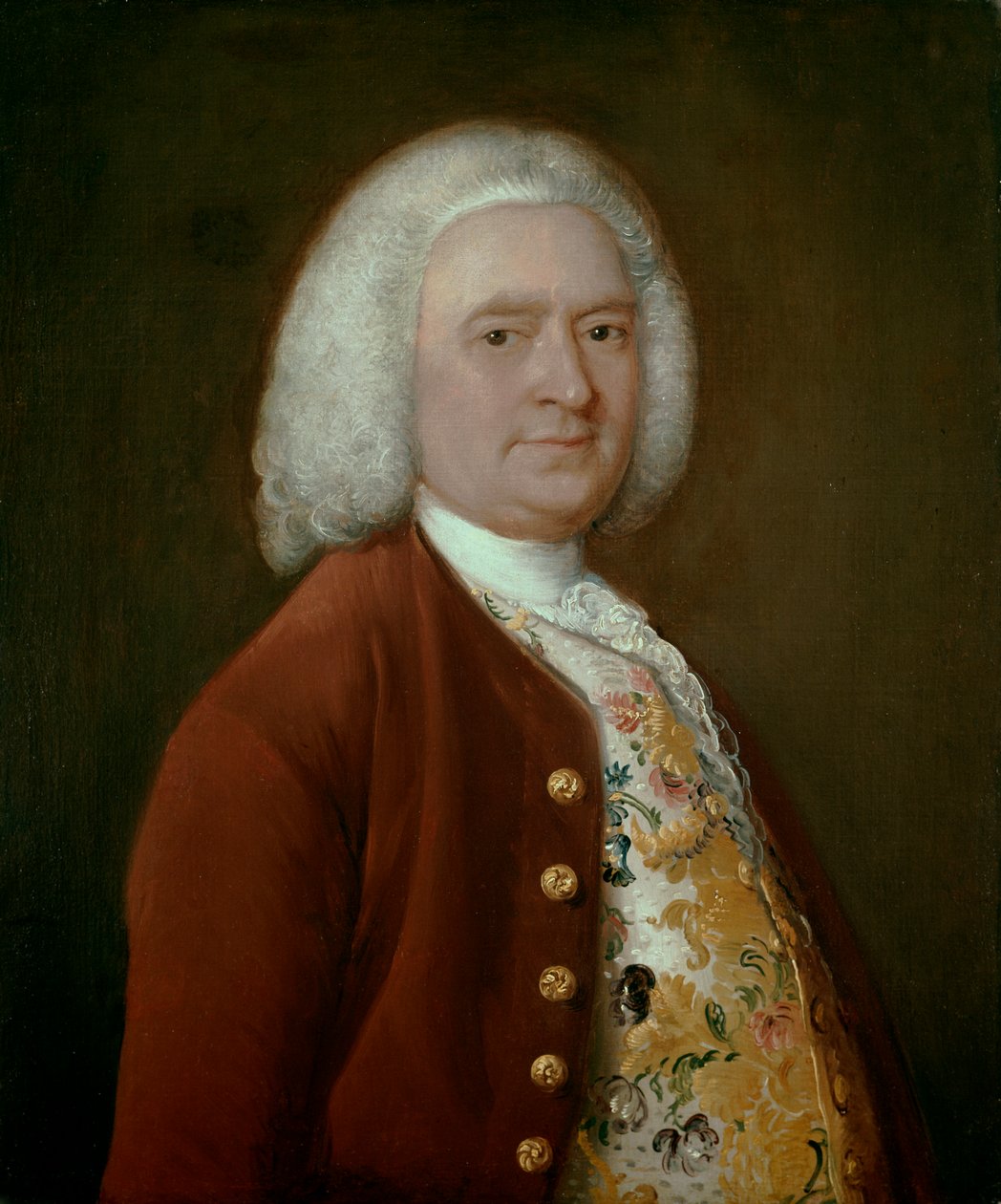 Sir Richard Lloyd, 1696-1761, c1750. de Thomas Gainsborough