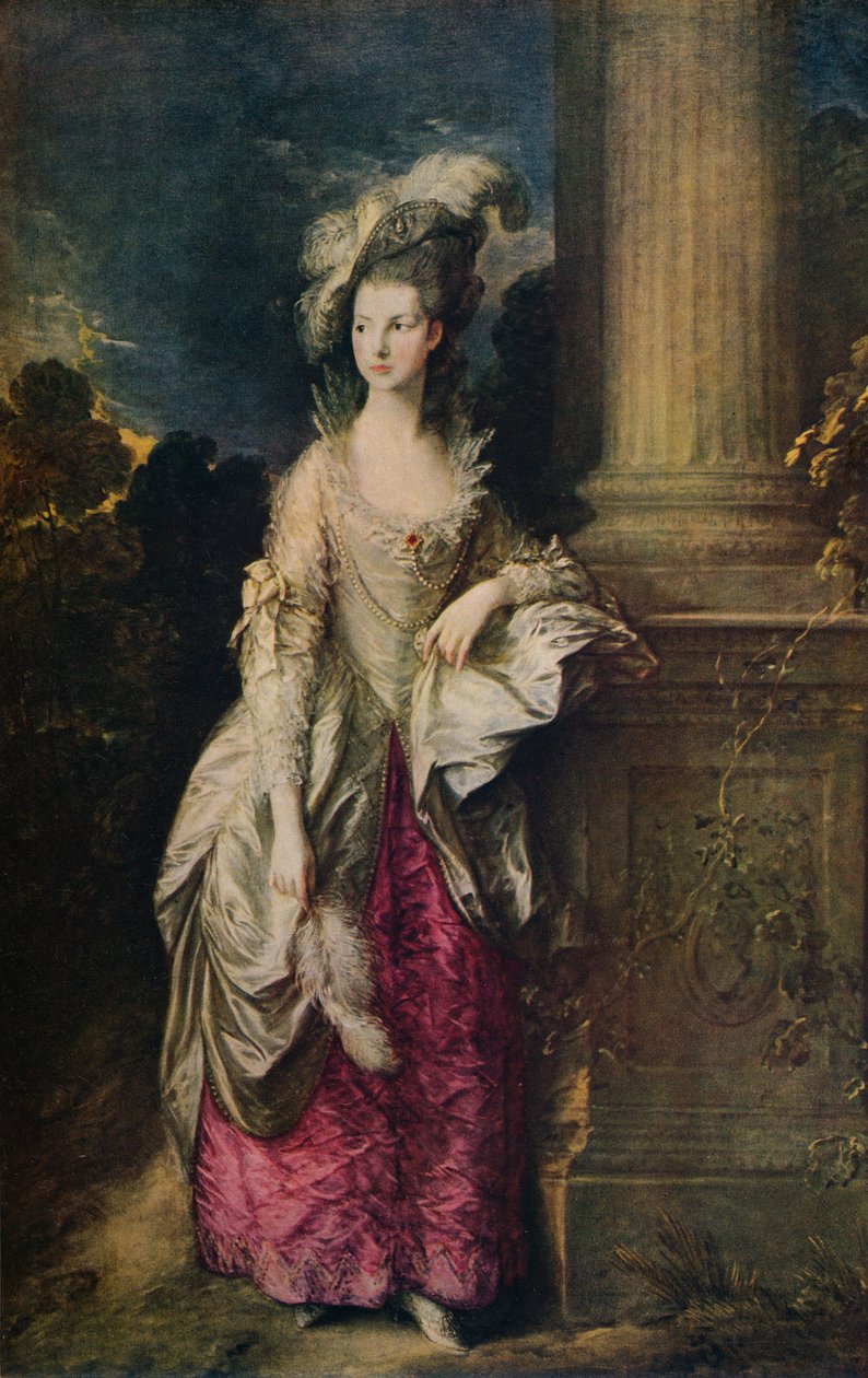 A Sra. Graham, 1775-1777 de Thomas Gainsborough