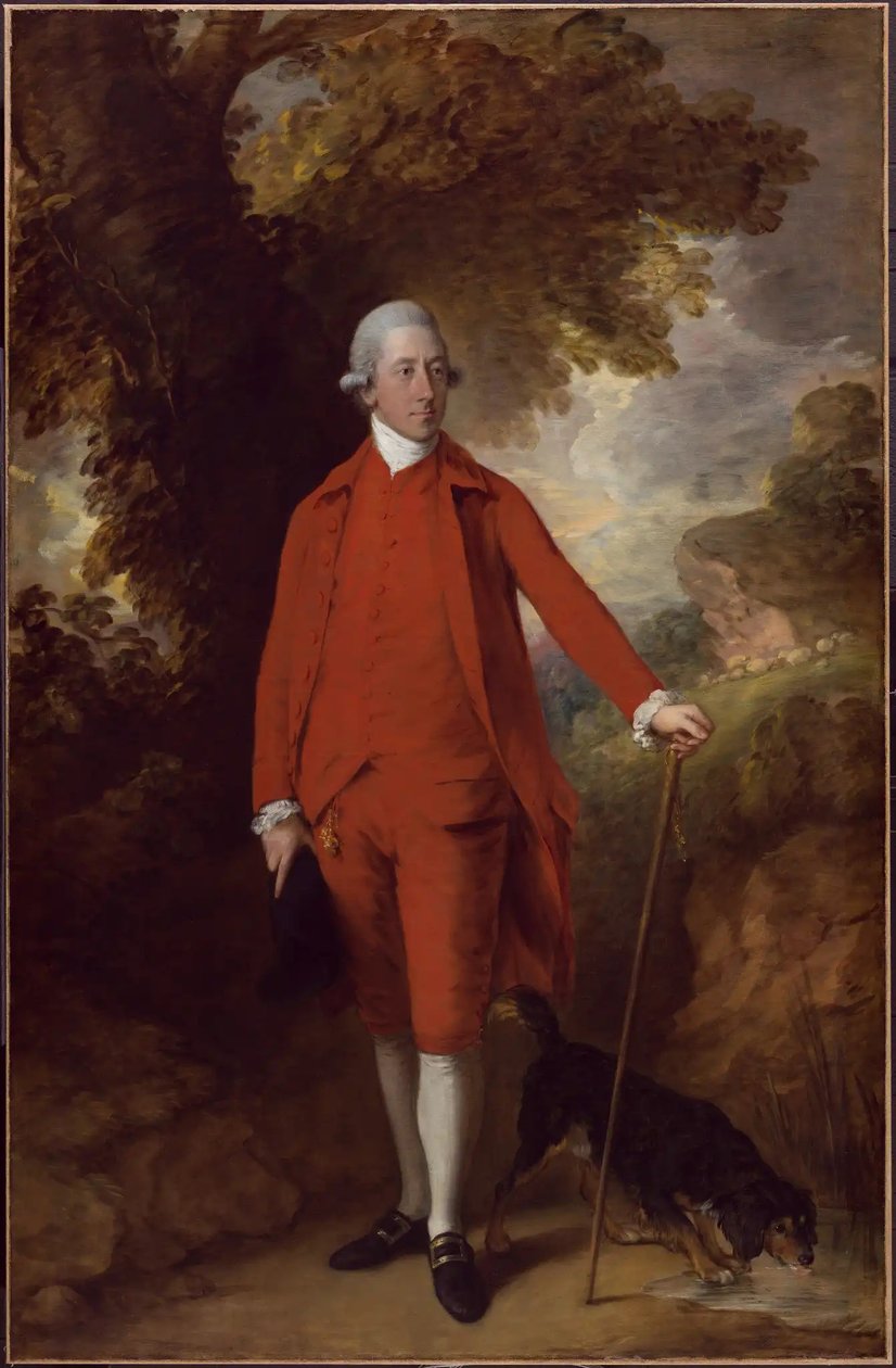 Thomas Gainsborough - O Honorável Richard Savage Nassau de Zuylestein, M.P de Thomas Gainsborough