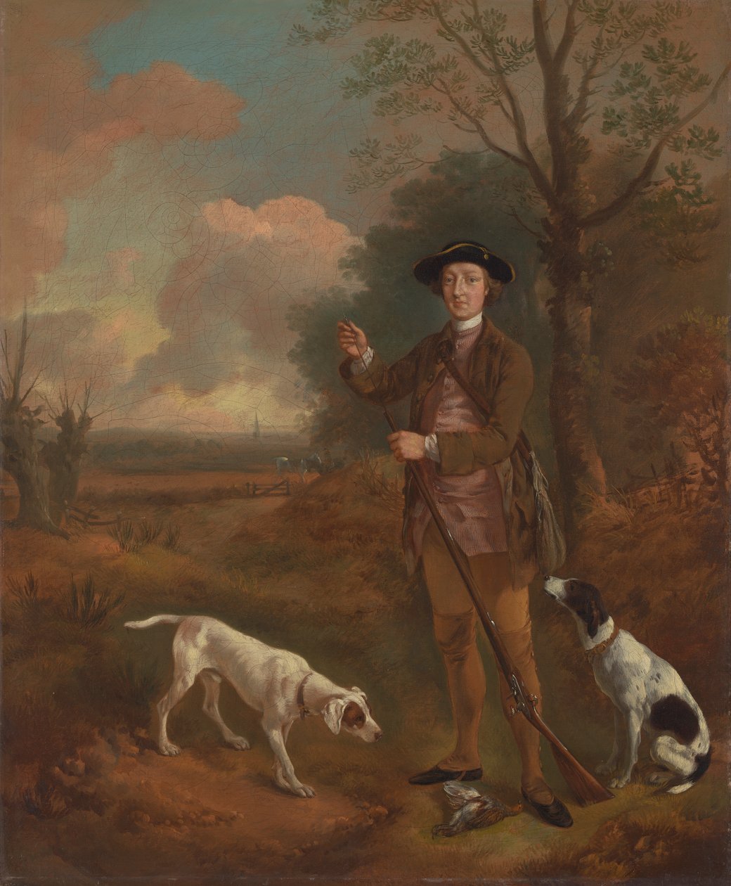 Major John Dade de Tannington, Suffolk de Thomas Gainsborough RA