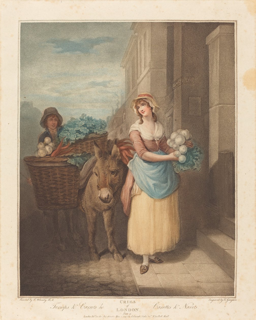 Nabos e cenouras Ho de Thomas Gaugain after Francis Wheatley