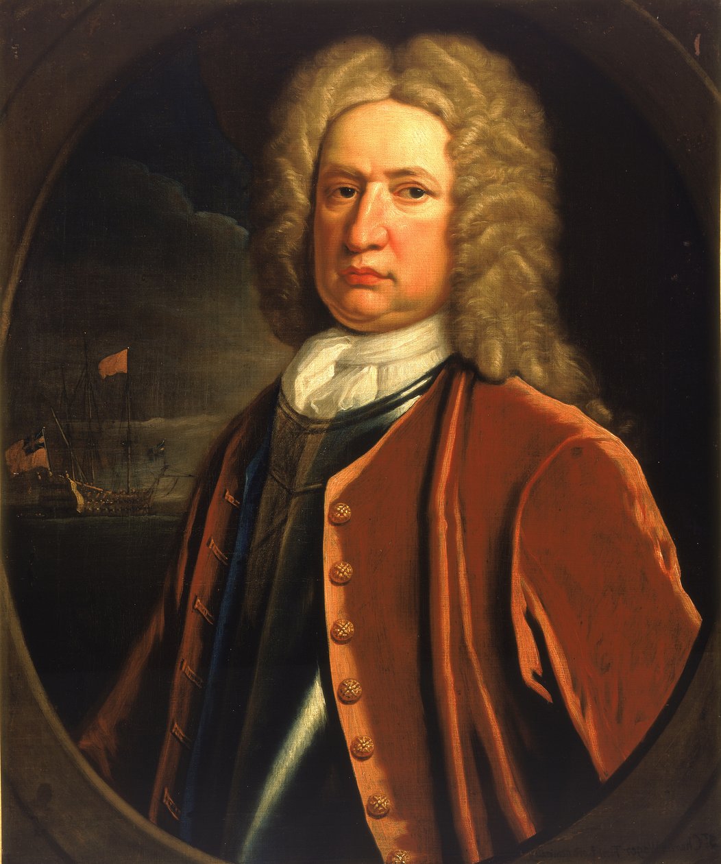 Almirante Sir Charles Wager (1666-1743) de Thomas Gibson