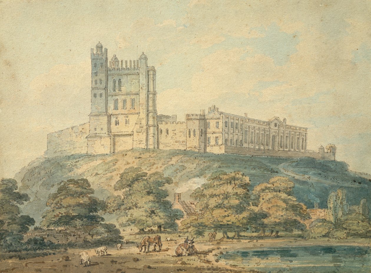 Castelo de Bolsover, Derbyshire de Thomas Girtin