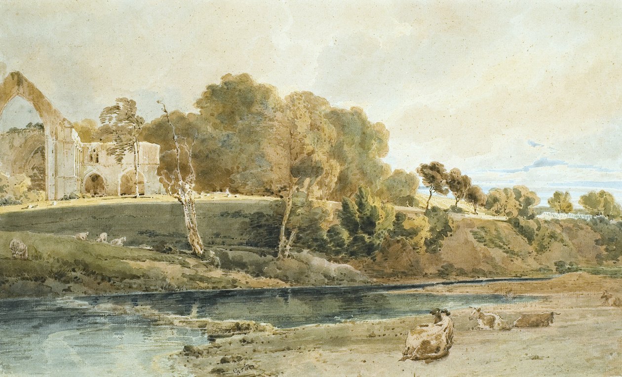 Abadia de Bolton, Yorkshire de Thomas Girtin