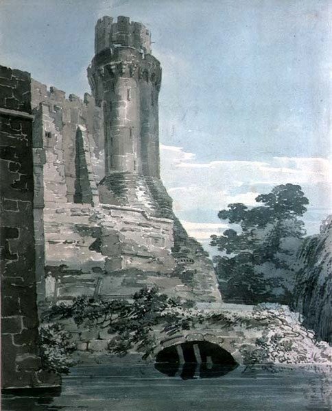 A Torre de César, Castelo de Warwick de Thomas Girtin