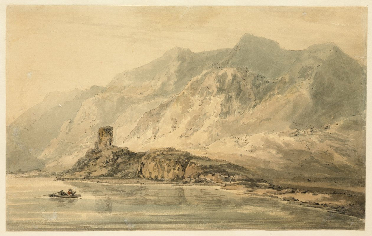 Castelo de Dolbadarn de Thomas Girtin