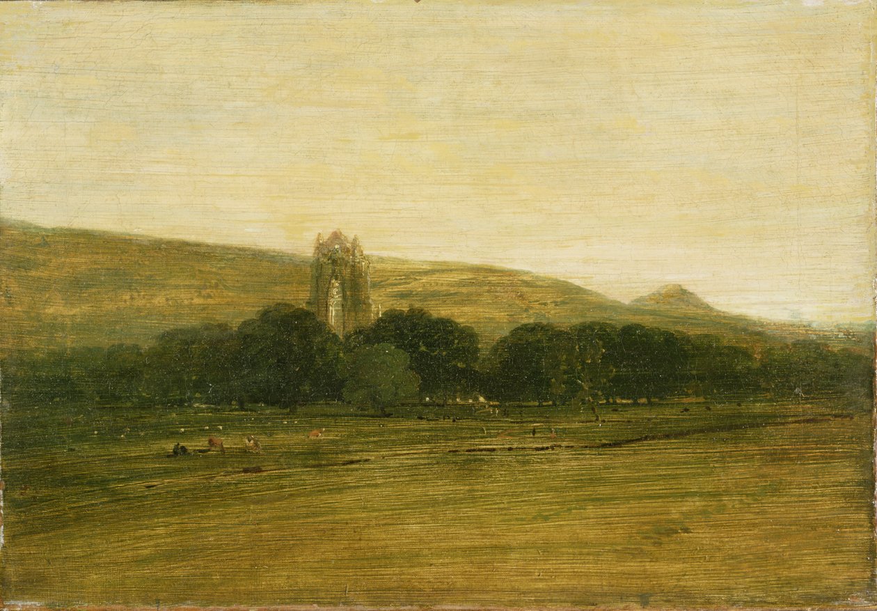 Guisborough Priory, c.1801-02 (óleo sobre tela) de Thomas Girtin