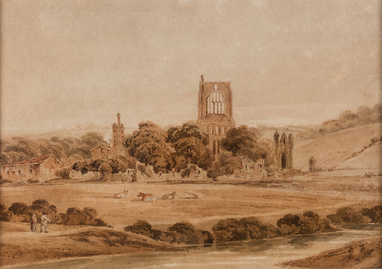 Abadia de Kirkstall de Thomas Girtin