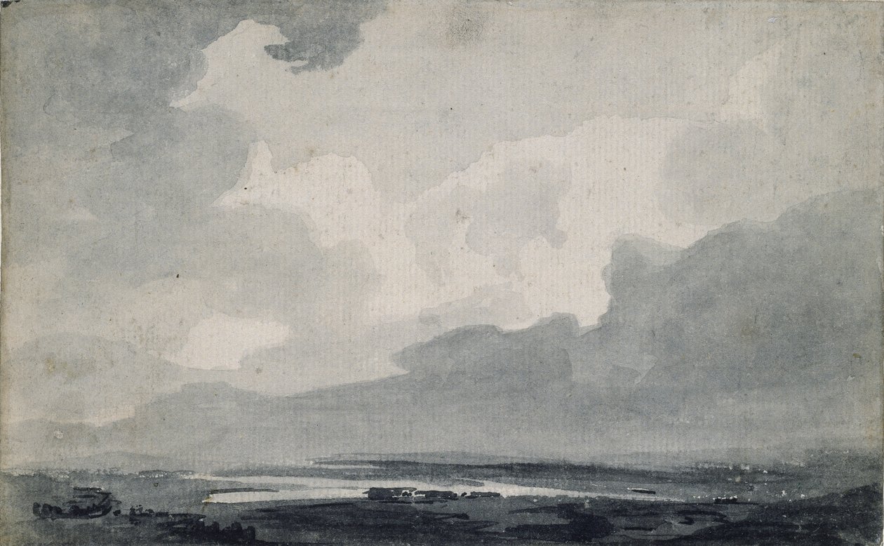 Moorland View, c1800 de Thomas Girtin