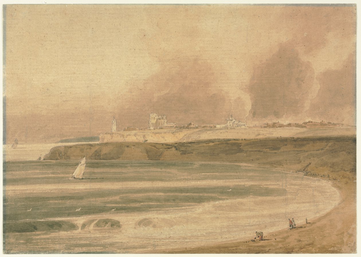 Tynemouth, Northumberland de Thomas Girtin